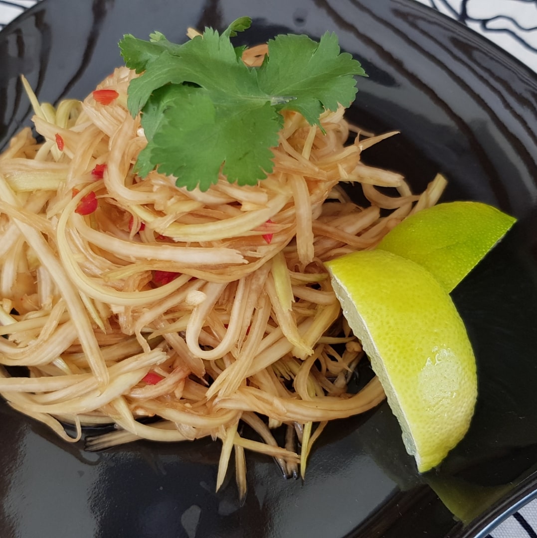 Grøn papaya salat