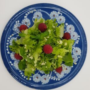 Salat med Hindbær