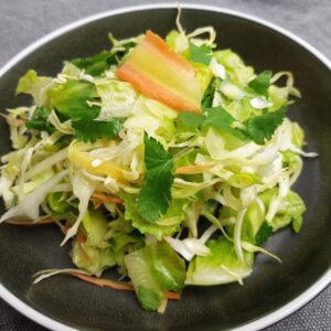 Spidskaal med koriander